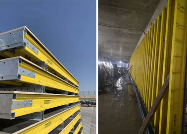 Light Weight Steel Shuttering Plates , Concrete Wall Forming Systems